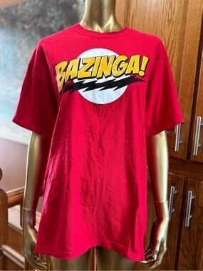 Ripple Junction Red Big Bang Theory Graphic Tee